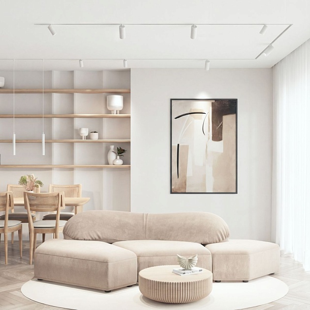 Трековый светодиодный светильник Denkirs Simple Spot DK8220-WH Фото № 5