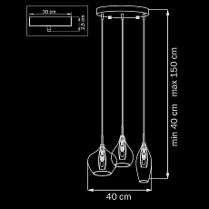 Подвесная люстра Lightstar Pentola 803050 1