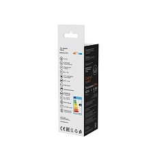 Лампа светодиодная филаментная Gauss E14 4,5W 2700К прозрачная 1031115 3