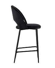 Полубарный стул Stool Group Меган велюр черный AV 415-H75-08(PP) 2