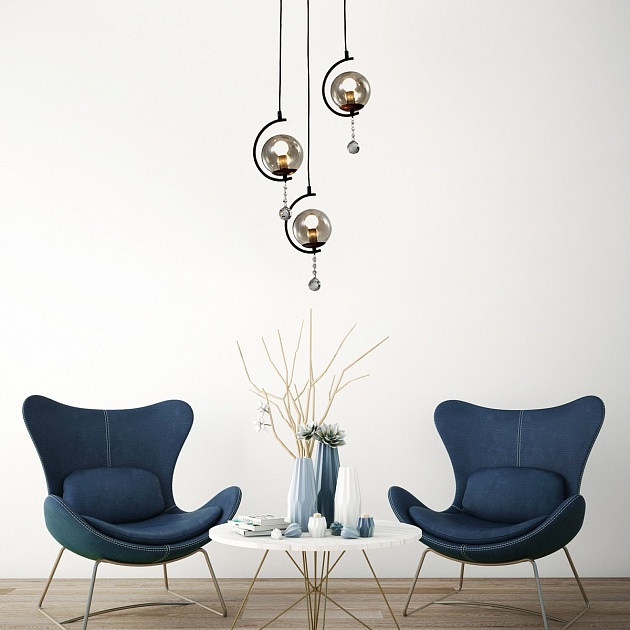 Подвесная люстра Gerhort G31301/3CR SM изображение 2 Подвесная люстра Gerhort G31301/3CR SM Фото № 2