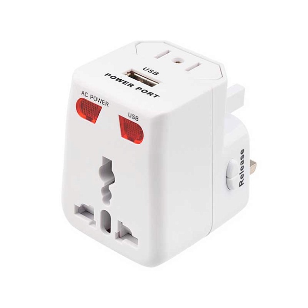 Адаптер сетевой «Путешественник» с USB REXANT 11-1051 Фото № 1
