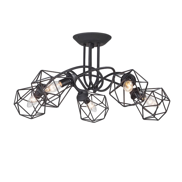 Потолочная люстра Vitaluce V4930-1/5PL изображение 1 Потолочная люстра Vitaluce V4930-1/5PL Фото № 1