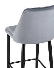 Полубарный стул Stool Group Диего велюр серый AV 427-H14-08(PP) 5