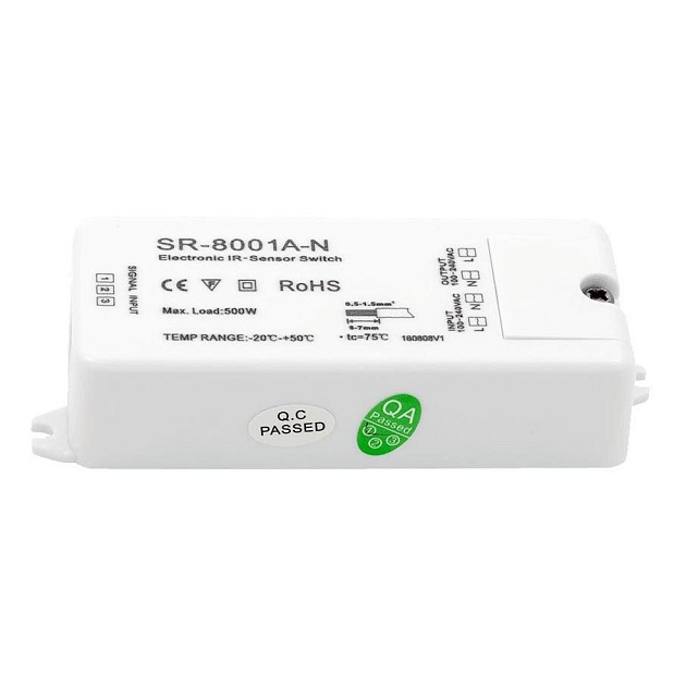 Датчик движения ИК SWG взмах руки SR-8001A-N 001016 Фото № 4
