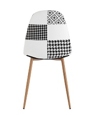 Кухонный стул Stool Group Валенсия SN пэчворк черно-белый OS-001P patchwork bw 3
