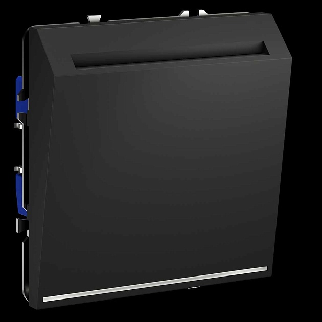 Выключатель встраиваемый S70 карточный 16А, (графит) Voltum VLS010707 изображение 3 Выключатель встраиваемый S70 карточный 16А, (графит) Voltum VLS010707 Фото № 3