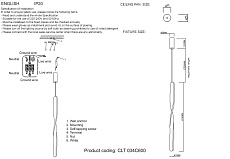 Подвесной светодиодный светильник Crystal Lux CLT 034C600 WH 1