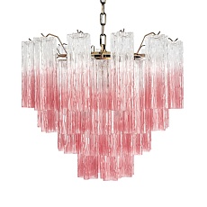 Подвесная люстра Loft IT Murano 10580/600 Clear pink 4