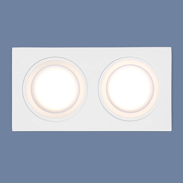 Встраиваемый светильник Elektrostandard 1091/2 MR16 белый a047722 Фото № 3