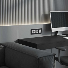 Выключатель трехклавишный Werkel белый W1130001 4690389155246 4