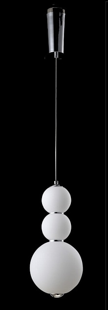 Подвесной светодиодный светильник Crystal Lux Desi SP3 Chrome/White фото 4