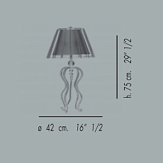 Настольная лампа Banci La Metamorfosi 57.3366 1