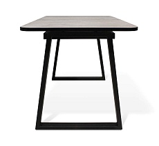 Кухонный стол Sheffilton SHT-T40/130-160 дуб аляска/черный 5557229202 5