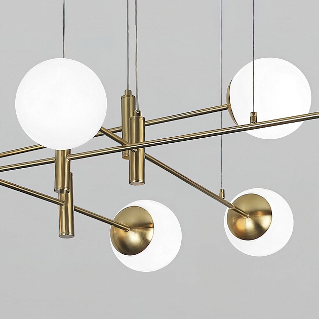 Подвесная люстра Eurosvet Planet 70146/8 латунь Фото № 2