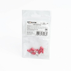 Наконечник вилочный изолированный НВИ 1,5-4, LD404-154 (DIY упаковка 10 шт) 39371 1