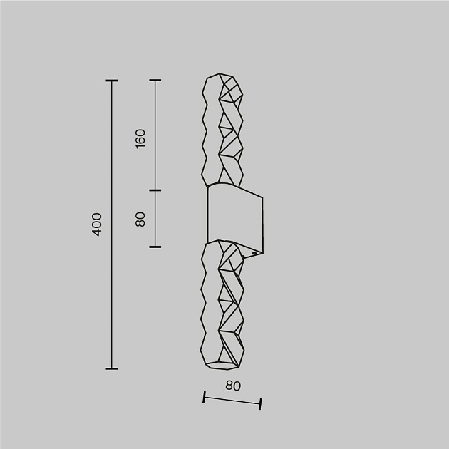 Бра Maytoni Selemo MOD328WL-L5CH3K изображение 2 Бра Maytoni Selemo MOD328WL-L5CH3K Фото № 2