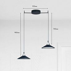 Комплект ременной трековой системы Denkirs Belty Set DK55SET13-01-DG 1