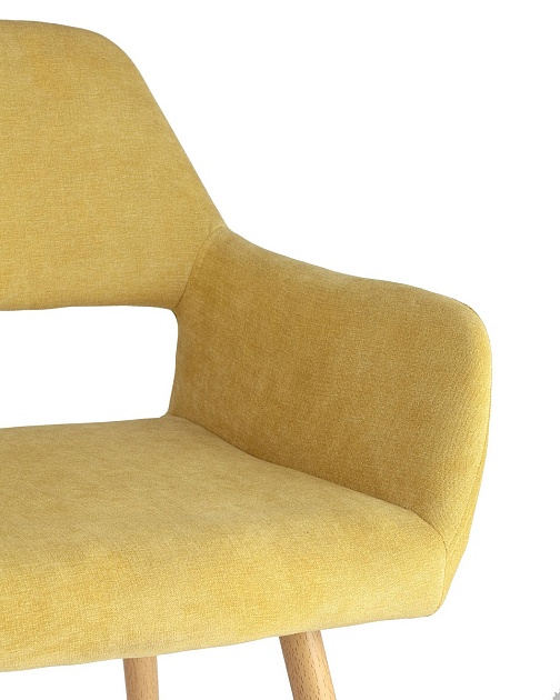 Кухонный стул Stool Group Кромвель желтый CROMWELL YELLOW изображение 2 Кухонный стул Stool Group Кромвель желтый CROMWELL YELLOW Фото № 2