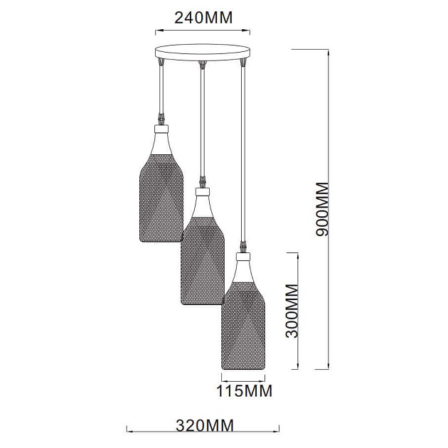 Подвесной светильник Rivoli Marlis 5074-203 Б0047539 изображение 2 Подвесной светильник Rivoli Marlis 5074-203 Б0047539 Фото № 2