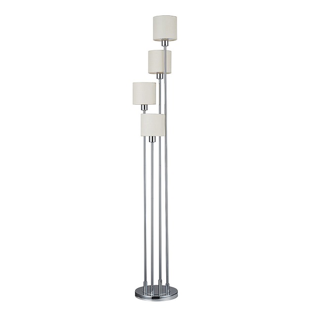 Торшер Escada Denver 1109/4 Chrome/Beige изображение 1 Торшер Escada Denver 1109/4 Chrome/Beige Фото № 1