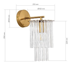 Бра Evoluce Lynden SLE1122-301-01 2