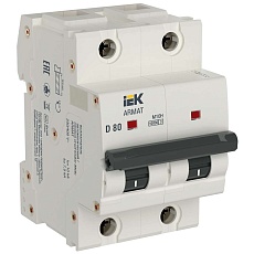 ARMAT Автоматический выключатель M10H 2P D 80A IEK AR-M10H-2-D080