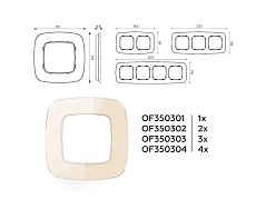 Рамка AMBRELLA VOLT OF350302 2