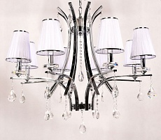 Подвесная люстра Lumina Deco Glamour LDP 66247-8 WT+CHR 1