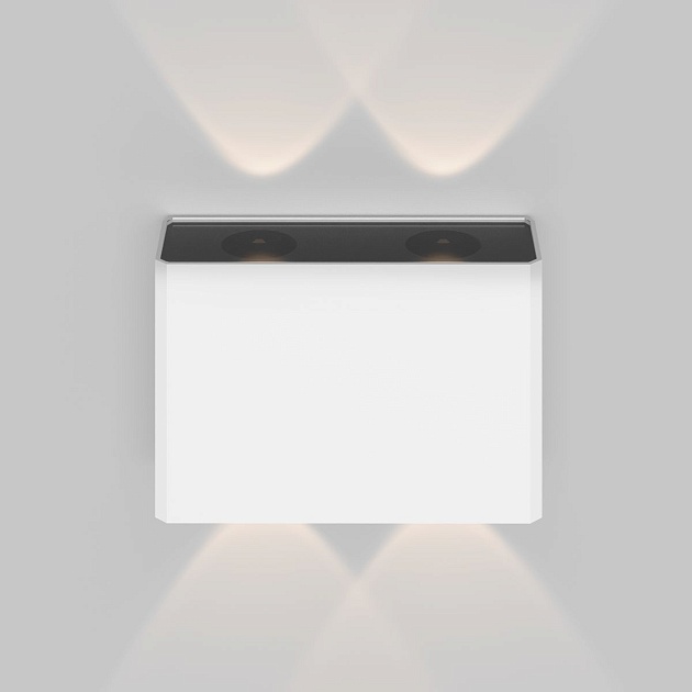 Уличный настенный светодиодный светильник Maytoni Show O433WL-L4W3K Фото № 5