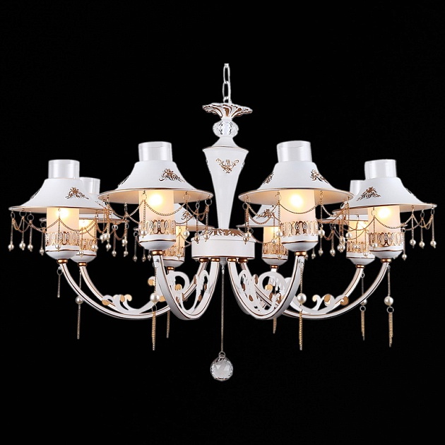 Подвесная люстра Illumico IL6055-8PAU-59 WT GD изображение 1 Подвесная люстра Illumico IL6055-8PAU-59 WT GD Фото № 1