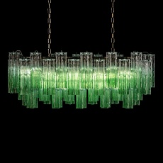 Подвесная люстра Loft IT Murano 10580/1000R Clear green 3