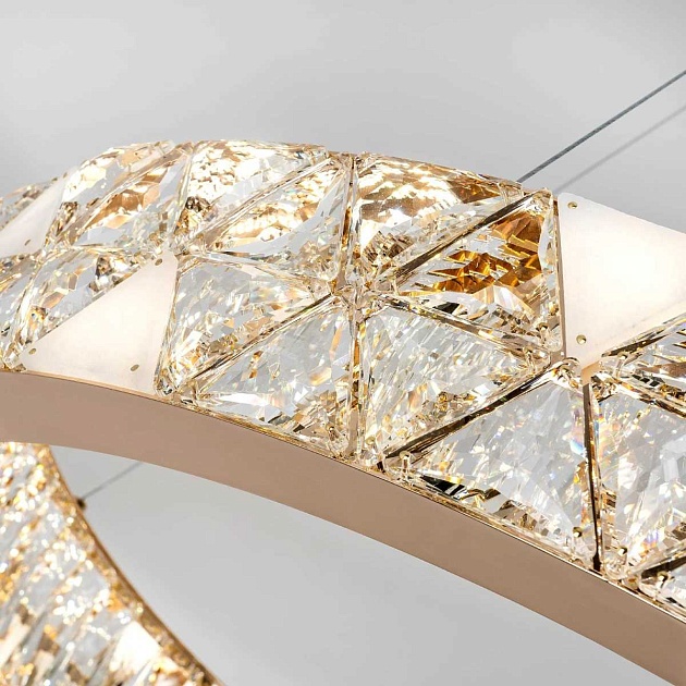 Подвесная светодиодная люстра Modelux Premium ML.6982.800P GD изображение 3 Подвесная светодиодная люстра Modelux Premium ML.6982.800P GD Фото № 3