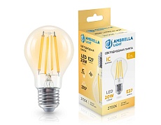 Лампа светодиодная Лон A60 20W 2700K Ambrella light Bulding 602013 2