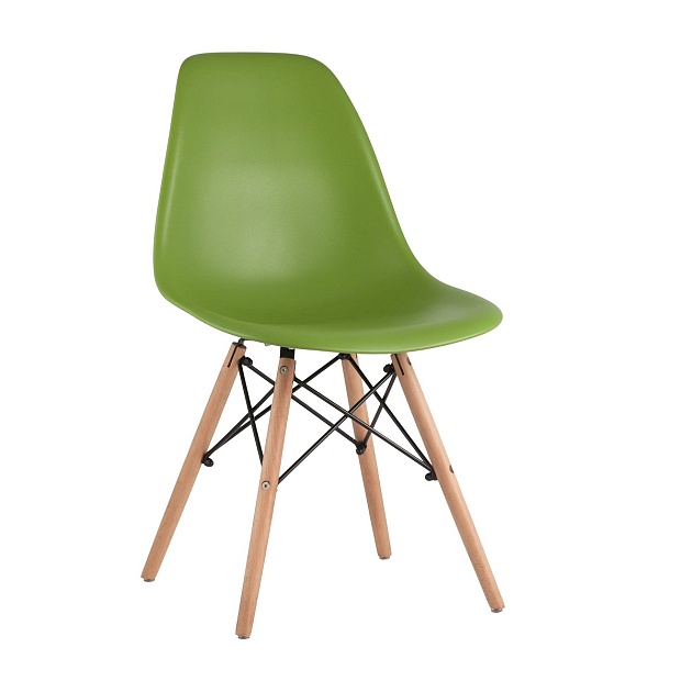 Комплект стульев Stool Group DSW зеленый x4 УТ000005355 Фото № 1