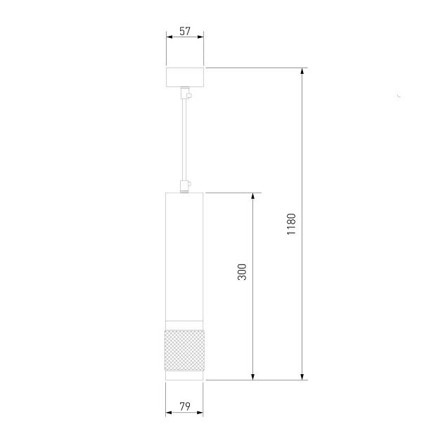 Подвесной светильник Eurosvet Tony DLN108 GU10 Фото № 2