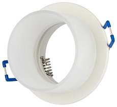 Светильник встраиваемый декоративный ЭРА DK106 WH под лампу MR16 GU5.3 белый Б0058426 1