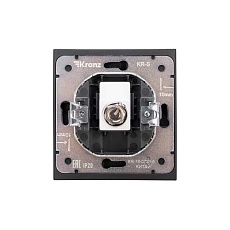 Розетка STRONG TV с/у антрацит KRANZ KR-78-0723-5 5