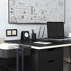 Рамка Werkel Platinum на 2 поста черный алюминий W0022608 4690389184451 2