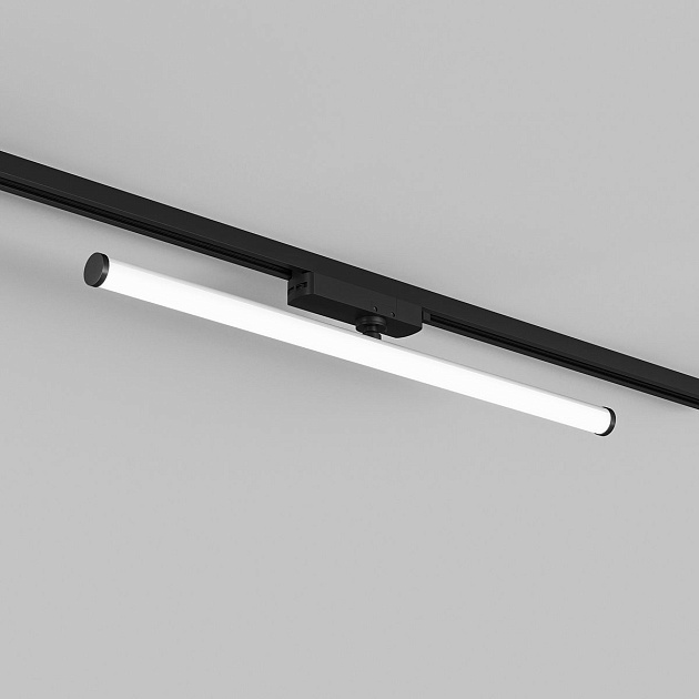 Трековый светодиодный светильник Denkirs Strom DK6648-BK Фото № 1