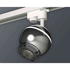 Комплект трекового светильника Ambrella light Track System XT1104002 PSL/BK серебро полированное/тонированный (A2520, C1104, N7192) 1