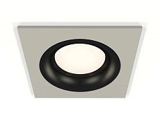 Комплект встраиваемого светильника Ambrella light Techno Spot XC7633002 SGR/PBK серый песок/черный полированный (C7633, N7011)