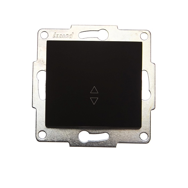 Выключатель проходной Lezard Karina черный 707-4288-105 Фото № 1