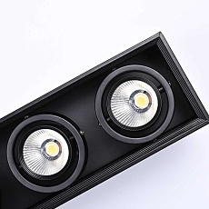 Встраиваемый светодиодный светильник Imperium Loft Lumo L3 Black 4000 321915-23 5