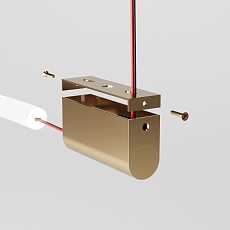 Накладные крепления для круглого гибкого неона Full light латунь Elektrostandard a070760 5