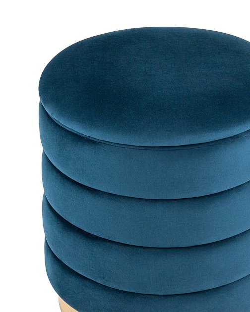 Пуф Stool Group Франсис велюр синий vd-fransis-b29 Фото № 4