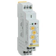 Реле времени ORT 2 контакта 2 уставки 12-240В AC/DC IEK ORT-2T-ACDC12-240V
