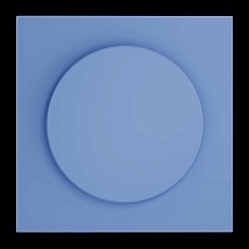 Накладка для светорегулятора поворотно-нажимного, S70 (деним) Voltum VLS002015 5