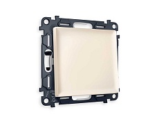 Комплект механизма 1-кл выключателя AMBRELLA VOLT ALFA Бежевый матовый QUANT (AP3210, VM101) MA321010