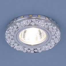 Встраиваемый светильник Elektrostandard 2194 MR16 SL/WH зеркальный/белый a036801 1